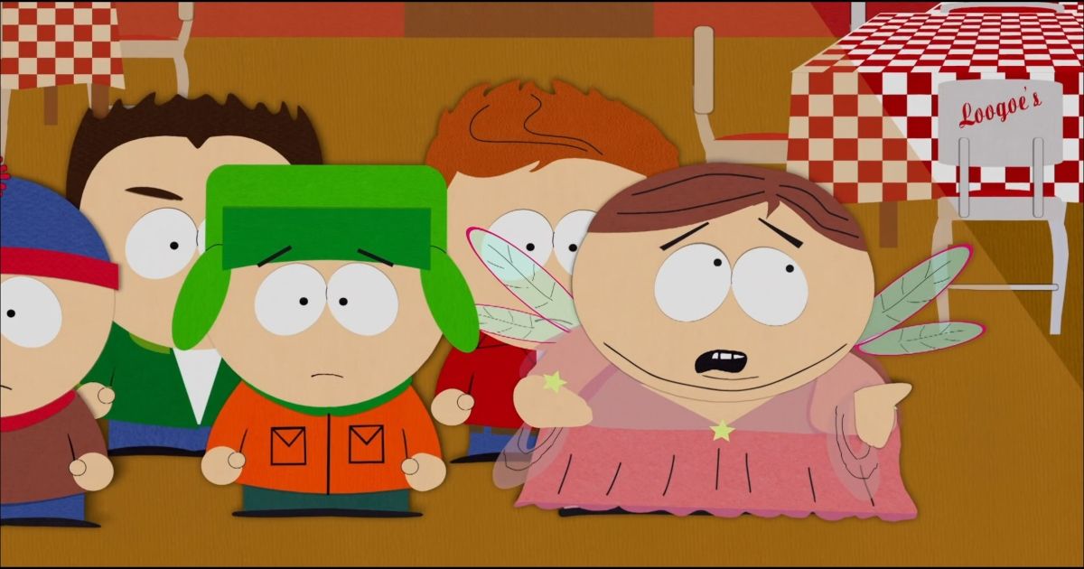 South Park Cartman dressed as the tooth fairy
