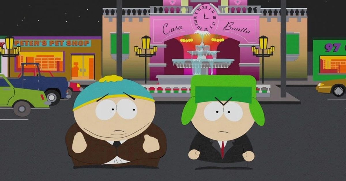 Cartman and Kyle at Casa Bonita