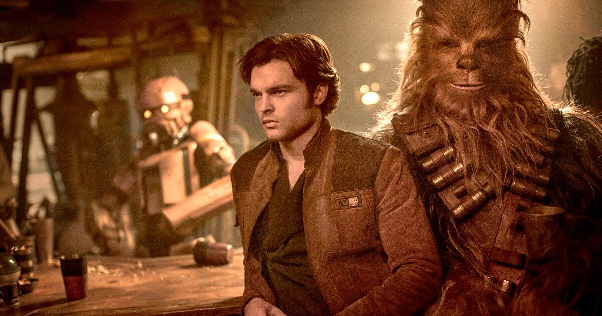 Alden Ehrenreich as Han Solo in Star Wars