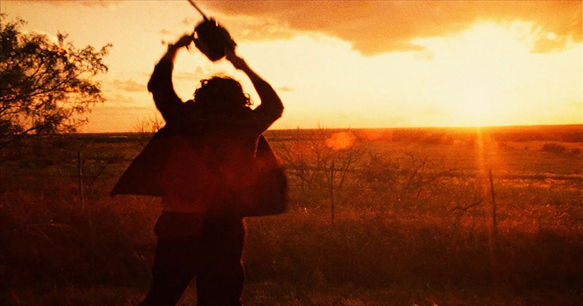A Scene from The Texas Chainsaw Massacre 1974