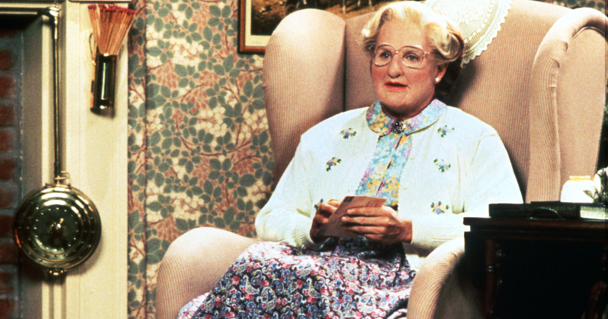 Robin Williams in Mrs. Doubtfire