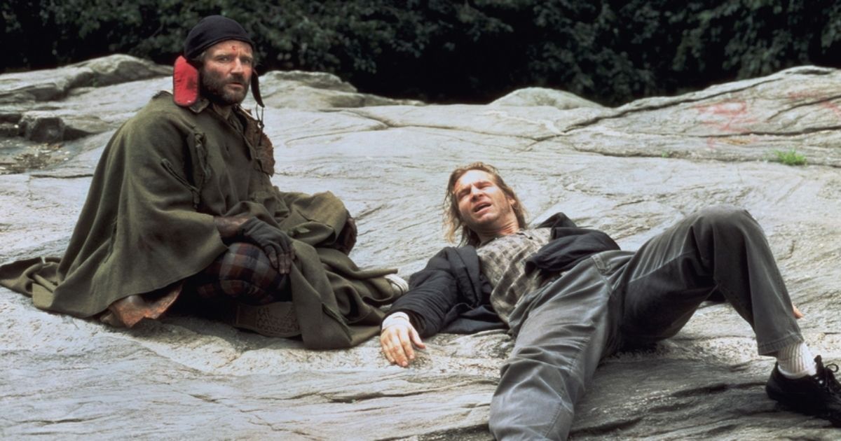 Robin Williams and Jeff Bridges in The Fisher King