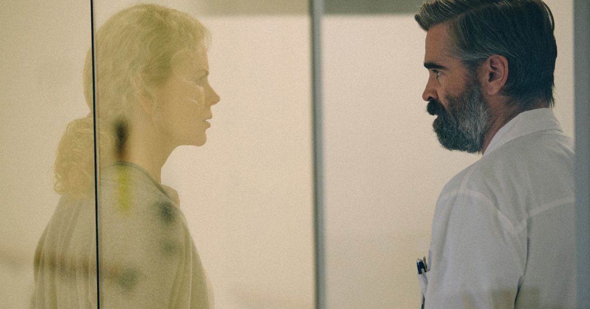 Nicole Kidman and Colin Farrell in The Killing of a Sacred Deer