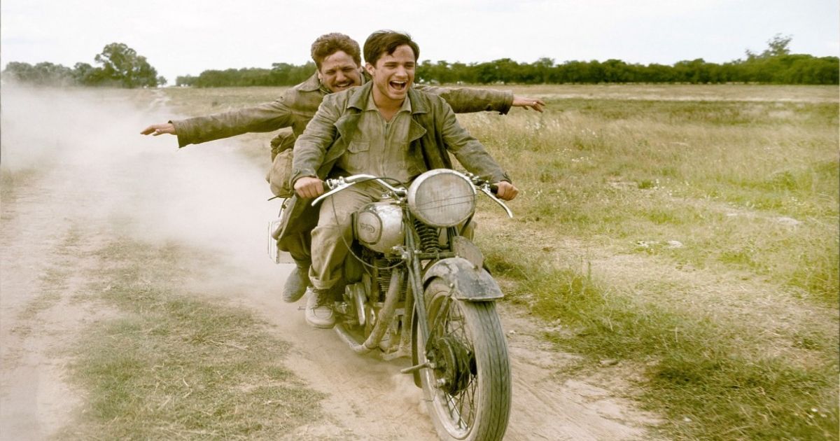 Gael Garcia Bernal as Che Guevara in The Motorcycle Diaries