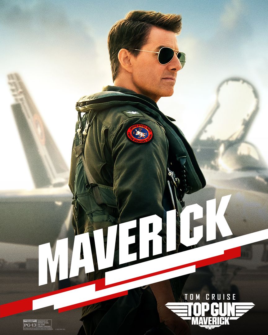 Tom Cruise Poster Top Gun Maverick