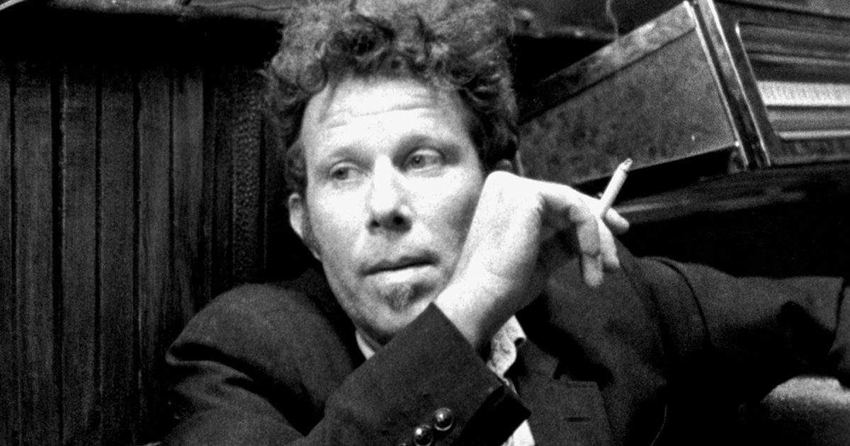 Tom Waits with a cigarette in Coffee and Cigarettes
