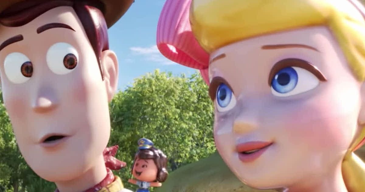 Toy Story 4 Woody e Little Bo-Peep