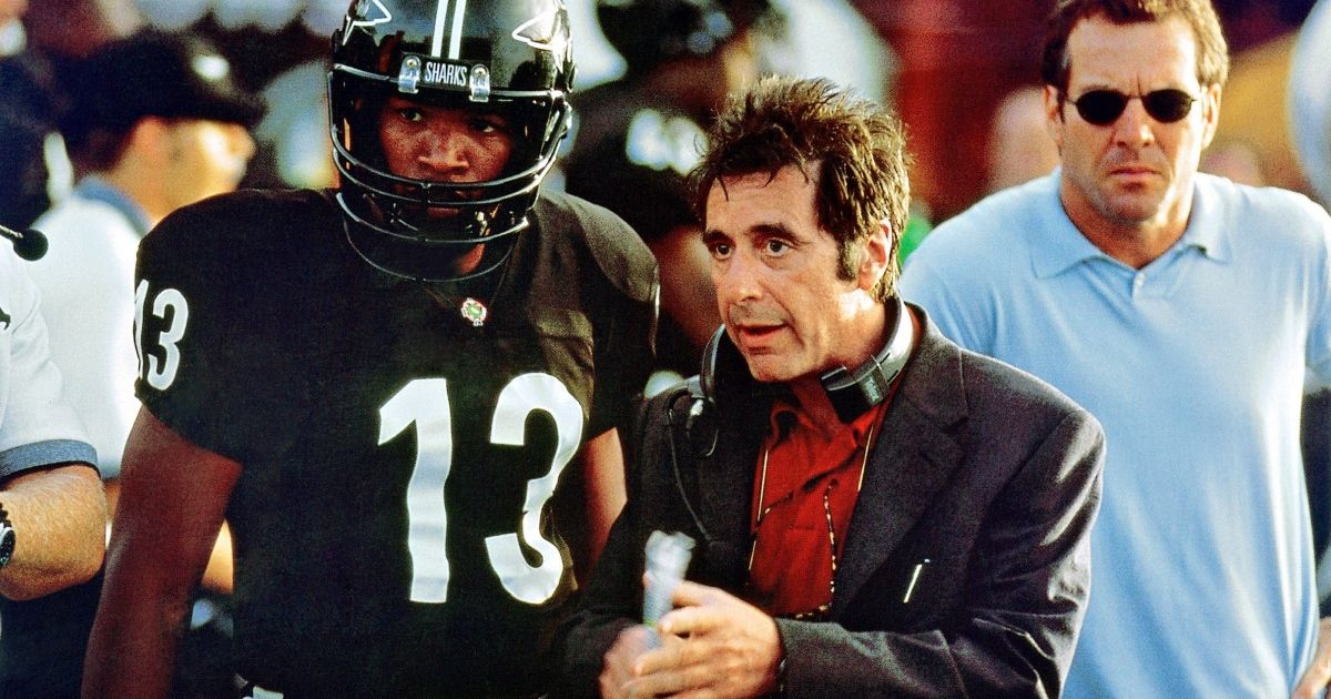 Foxx, Pacino, and Quaid in Any Given Sunday (1999)