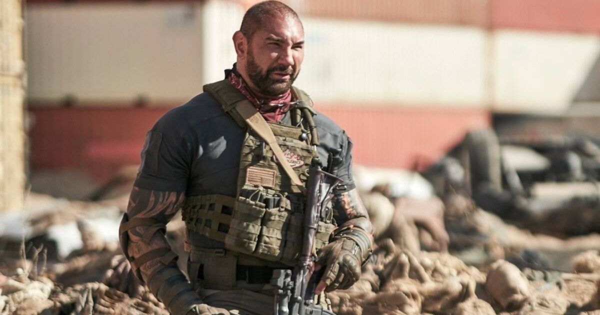 Ο Dave Bautista στο Army of the Dead του Zack Snyder