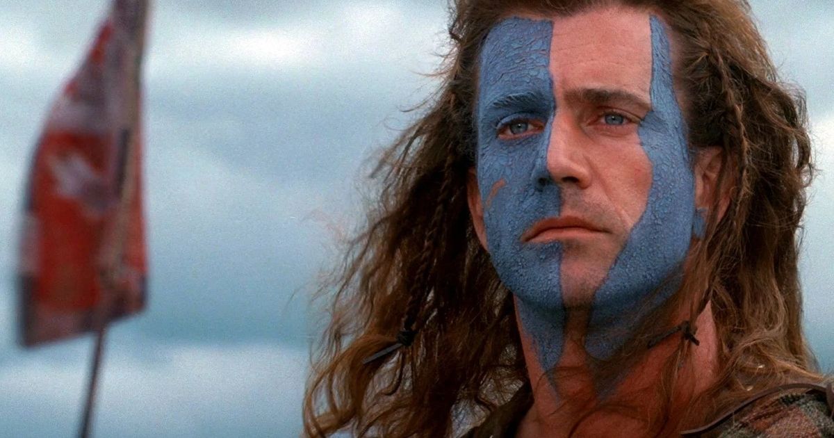 Mel Gibson in Braveheart