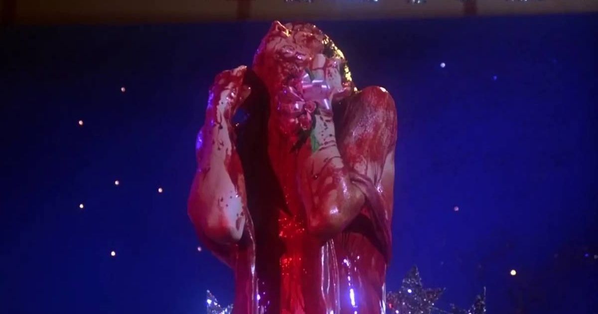 Sissy Spacek covered in blood in Carrie