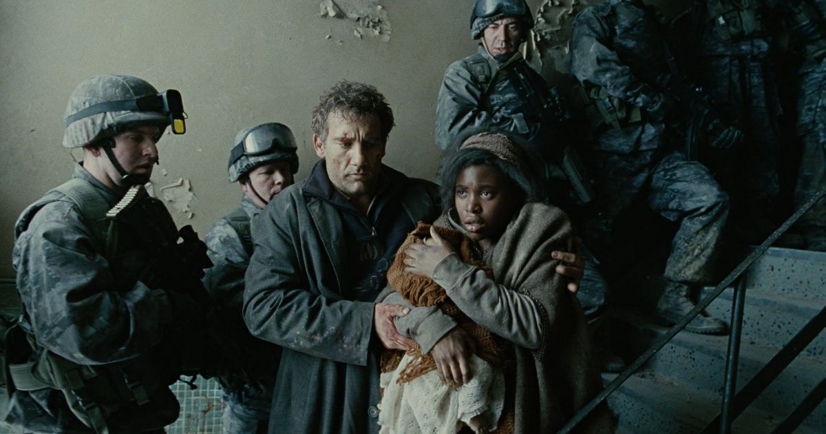 Clive Owen as Thelonius "Theo" Faron in Children of Men (2006)