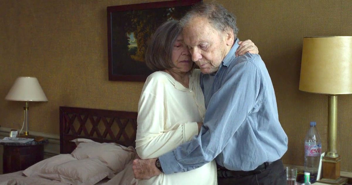 Emmanuelle Riva and Jean-Louis Trintignant in Amour