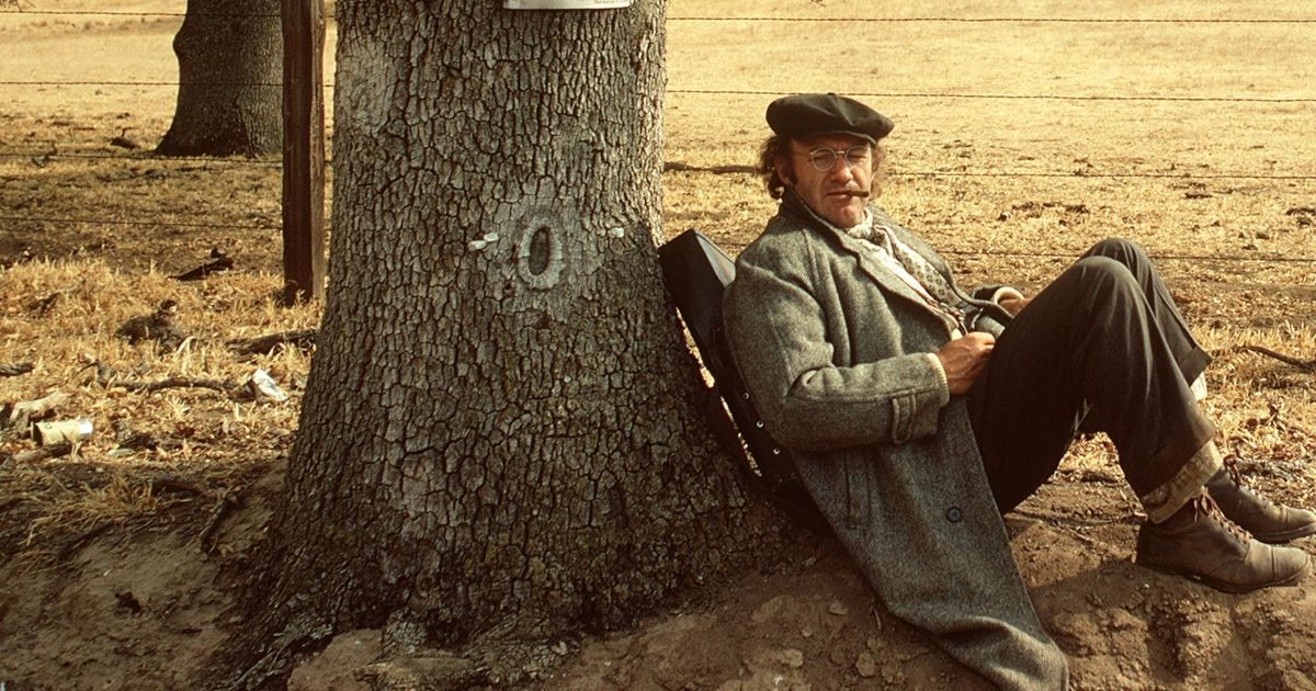 Gene Hackman in Scarecrow movie