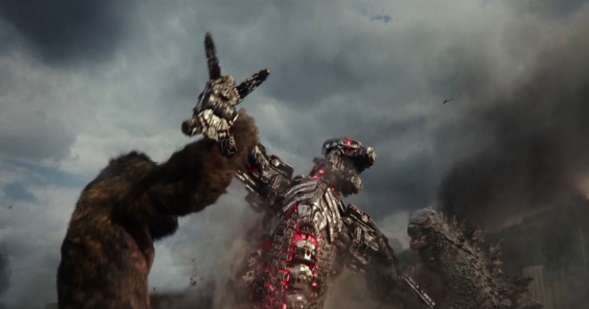 Kong and Godzilla vs MechaGodzilla