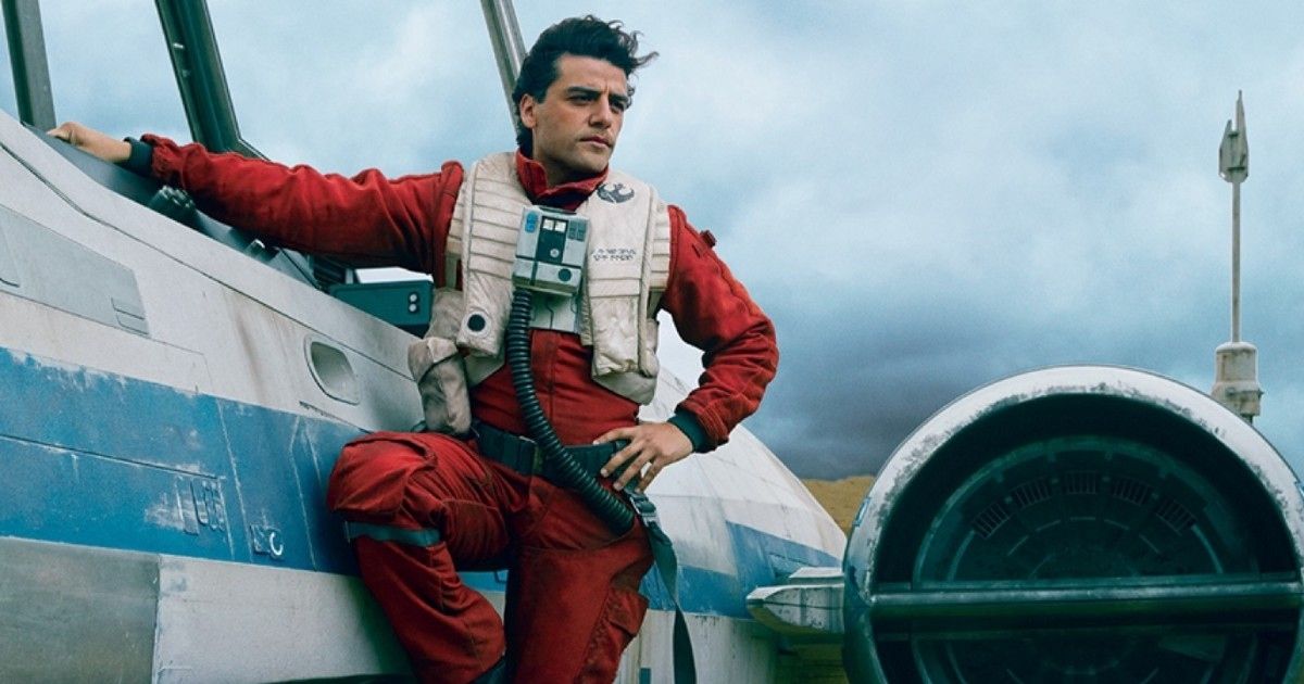 Oscar Isaac as Poe Dameron in Star Wars: The Force Awakens
