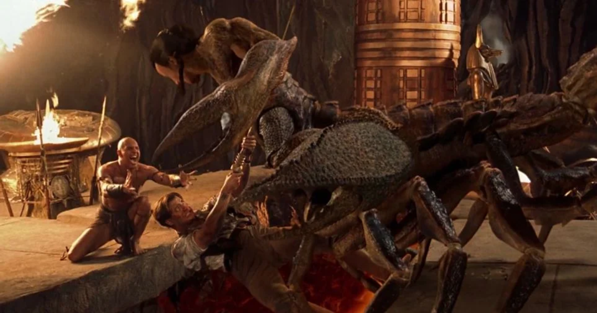 The Scorpion King in The Mummy Returns