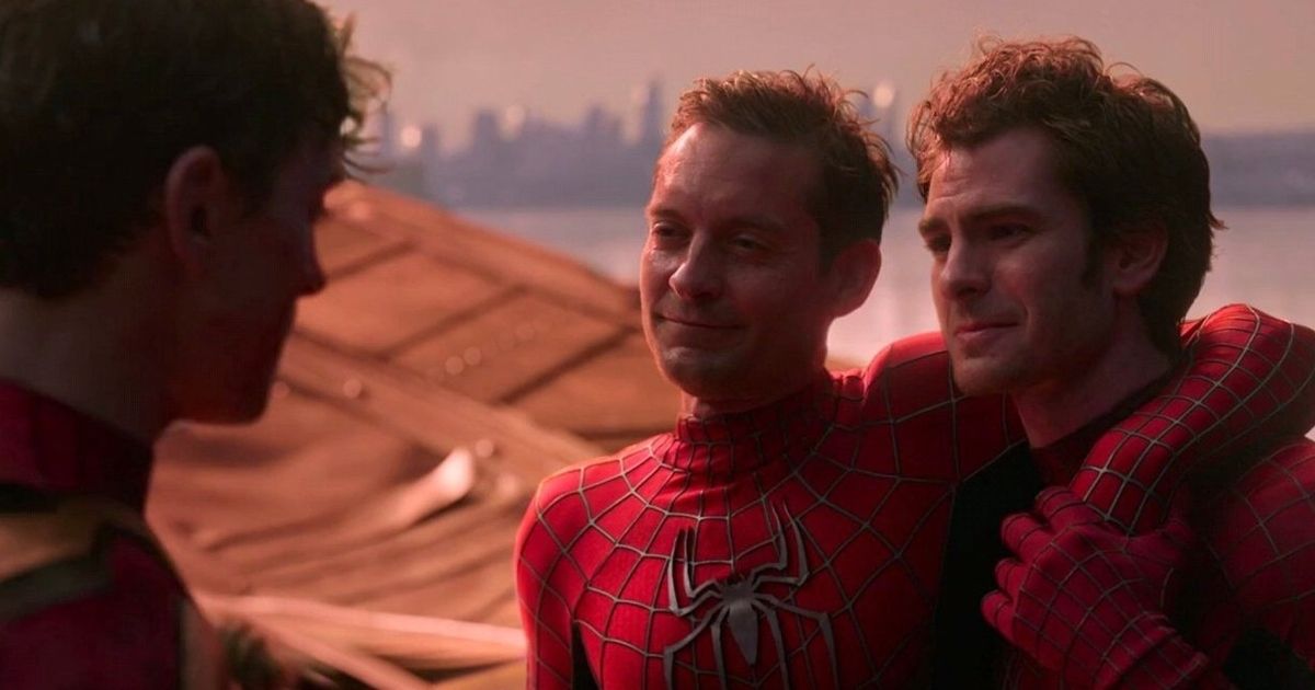 Tobey Maguire Says That Working On Spider Man No Way Home With Tom Holland And Andrew Garfield