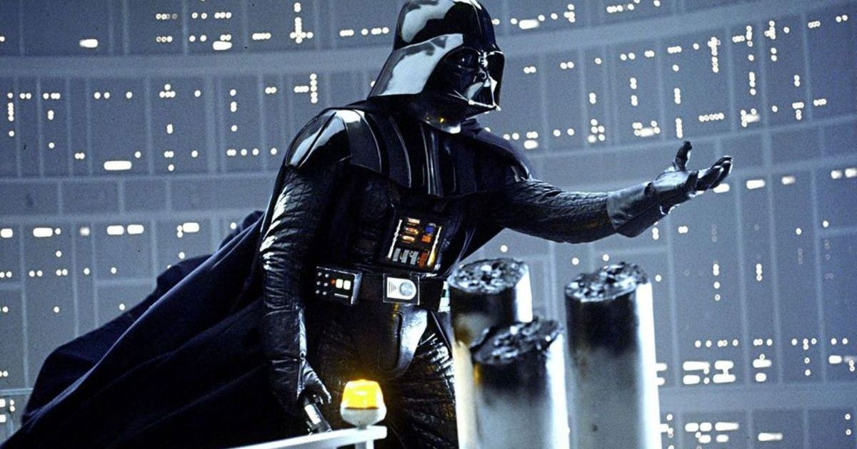 Darth Vader reaches out in Star Wars