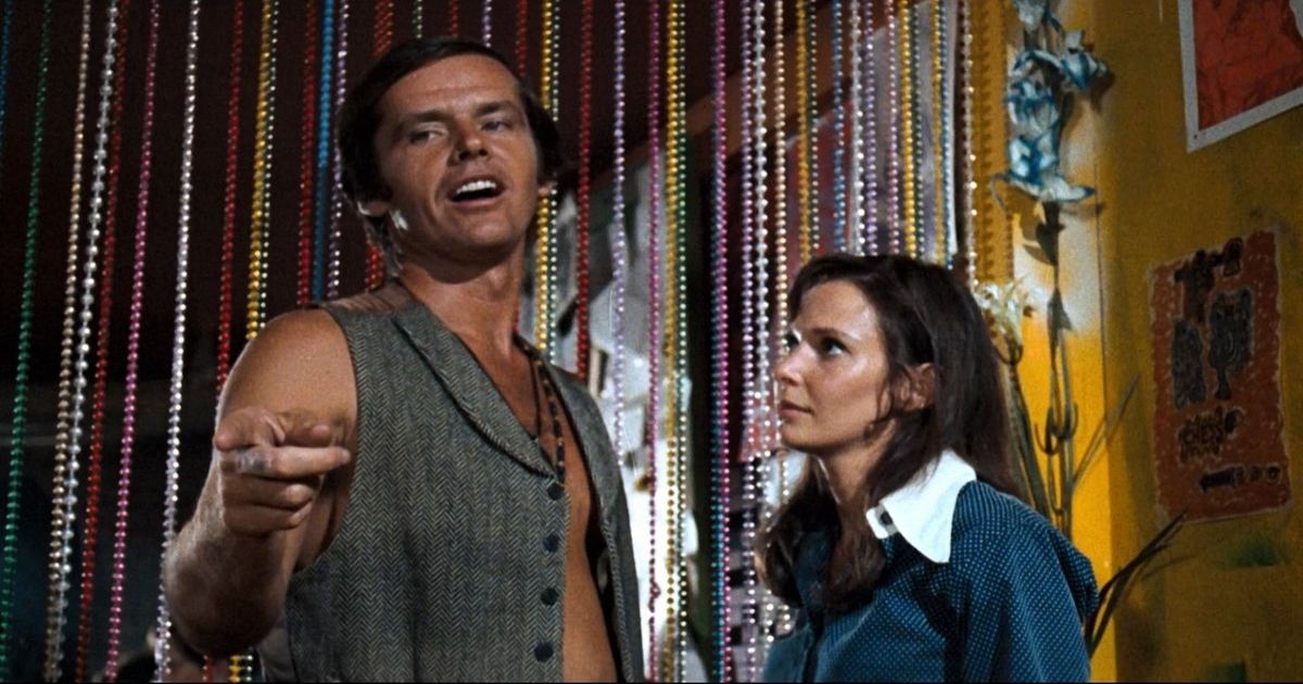 Jack Nicholson and Susan Strasberg in Psych-Out