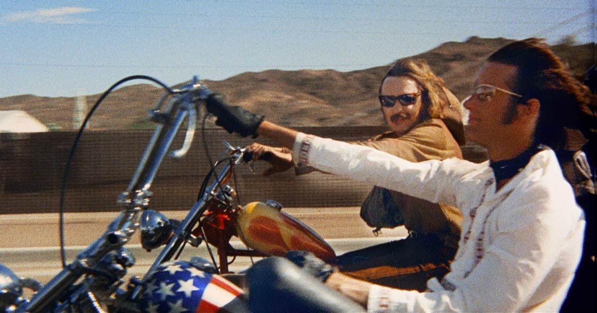 Peter Fonda and Jack Nicholson in Easy Rider