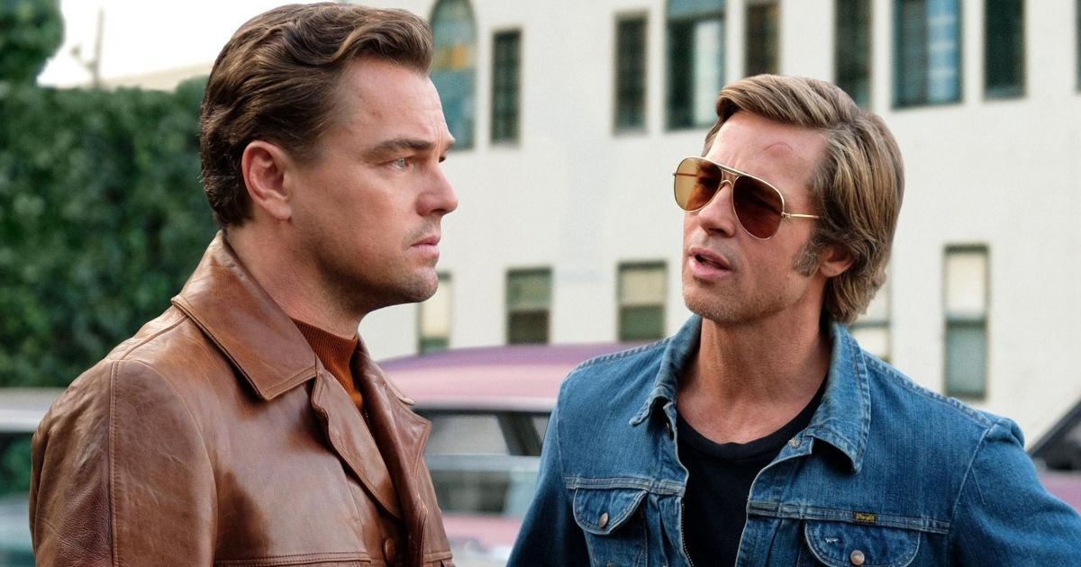 Leonardo DiCaprio e Brad Pitt em Era Uma Vez em Hollywood