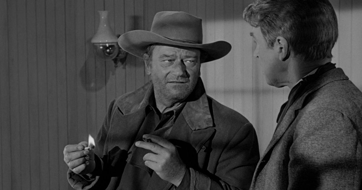 Wayne Stewart The Man Who Shot Liberty Valance 1962 Paramount