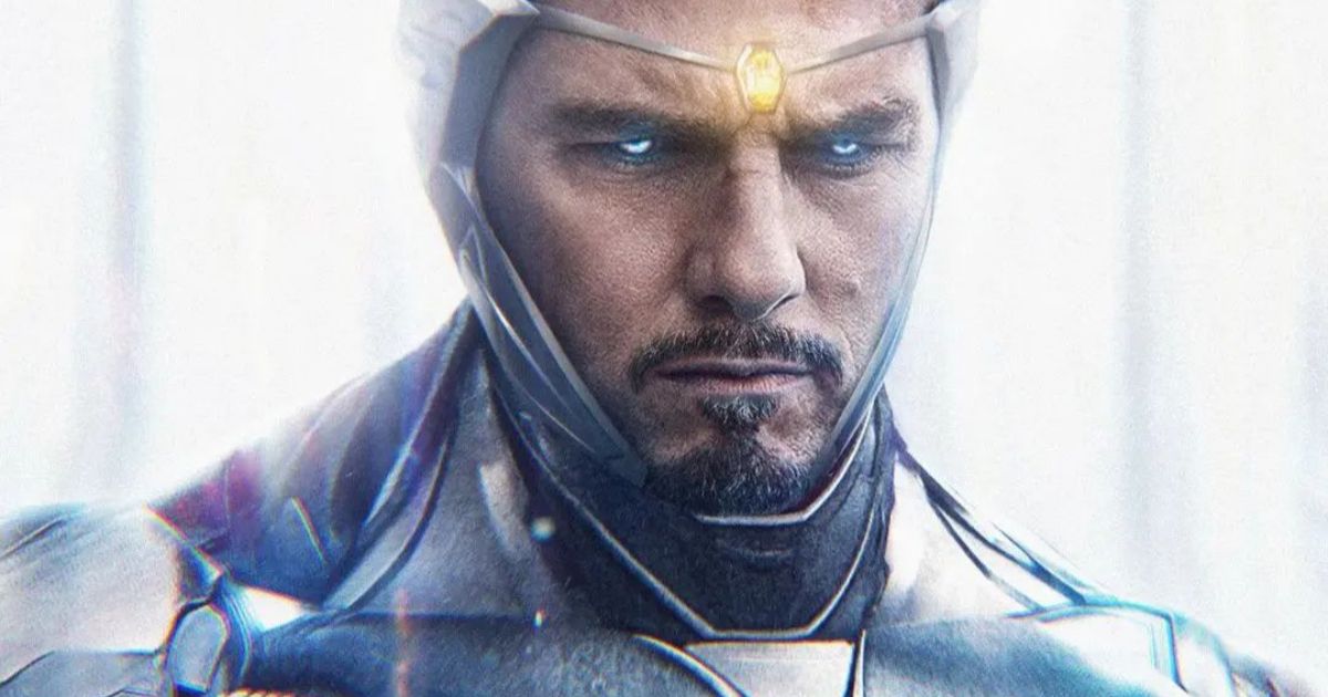 Tom Cruise como fã de arte do Homem de Ferro Superior