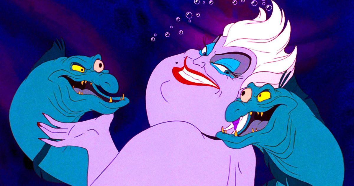 Ursula in a scene from The Little Mermaid