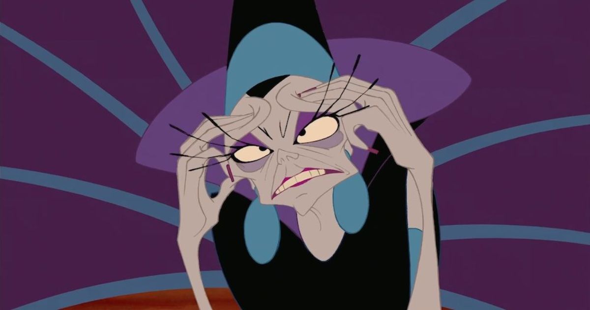 Yzma em uma cena de The Emperor's New Groove