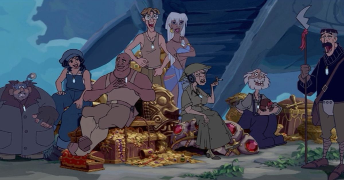 A scene from Atlantis: The Lost Empire