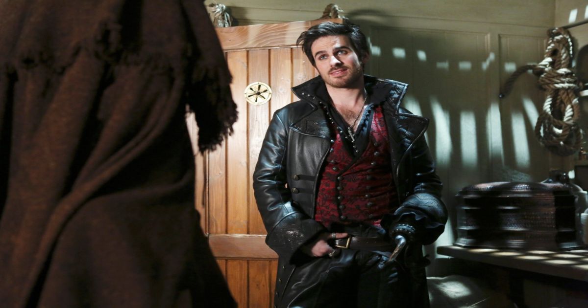 Colin O'Donoghue as Captain Hook on Once Upon A Time
