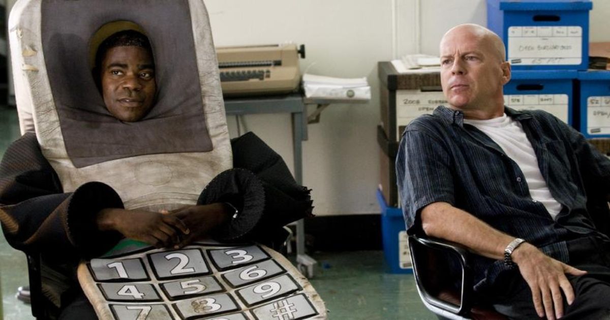 Bruce Willis and Tracy Morgan in Cop Out