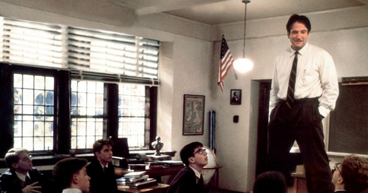 Robin Williams in Dead Poets Society (1989)