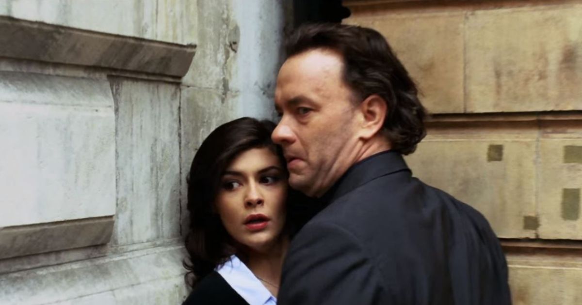 A scene from The Da Vinci Code