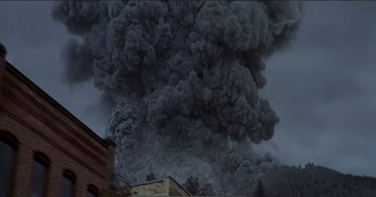 The 1997 American disaster thriller Dantes Peak