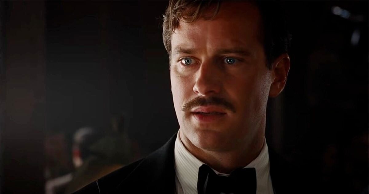 Armie Hammer in Death on the Nile 