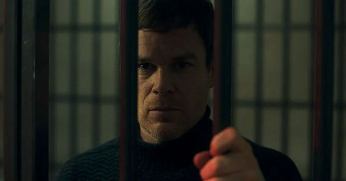 Michael C. Hall as Dexter in jail in Dexter New Blood