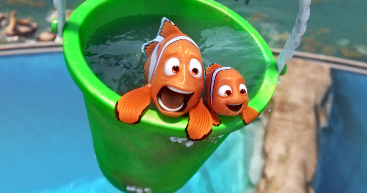 Finding Dory Marlin and Nemo