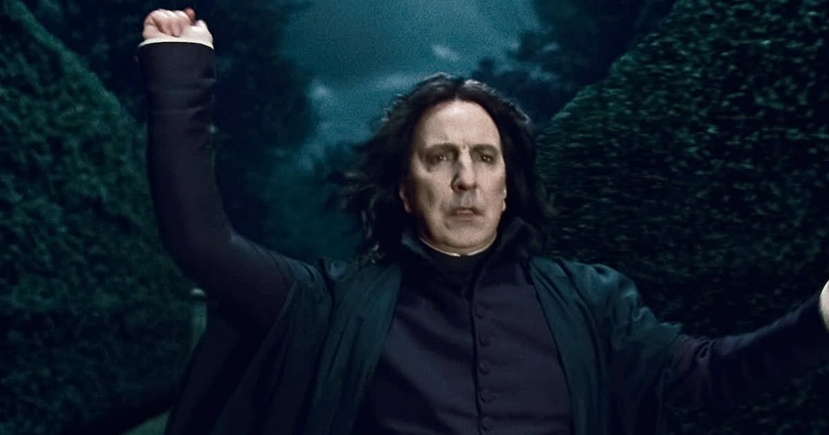 Harry Potter and the Deathly Hallowd Part 1 Snape