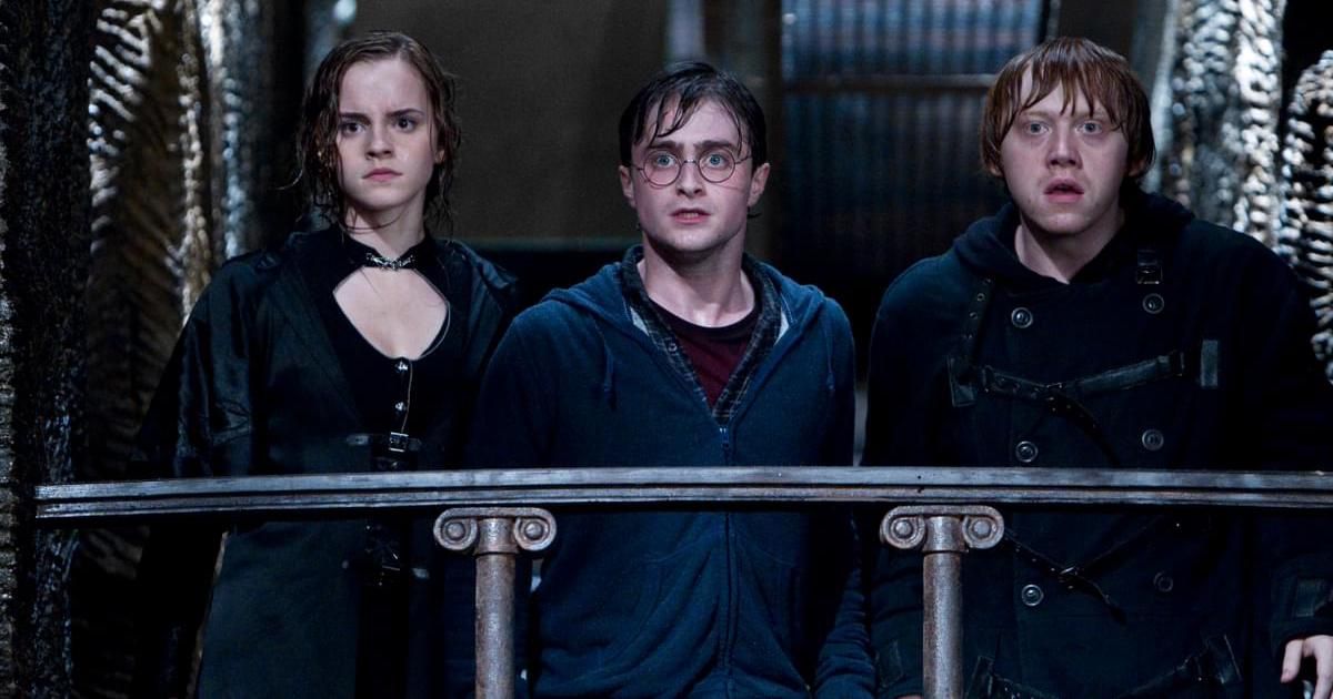 Harry Potter and the Deathly Hallows Part 2 Hermione, Harry, and Ron