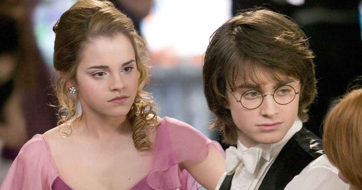 Harry Potter and the Goblet of Fire Hermione and Harry
