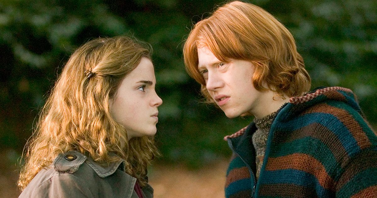 Harry Potter and the Goblet of Fire Hermione and Ron