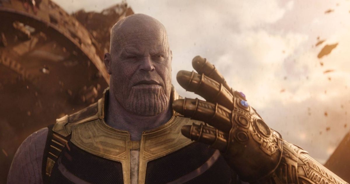Josh Brolin como Thanos em Vingadores: Guerra Infinita (2018)