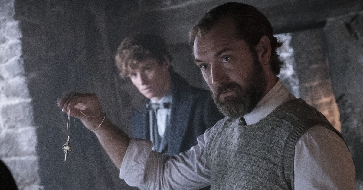 Jude Law as Dumbledore in Fantastic Beasts