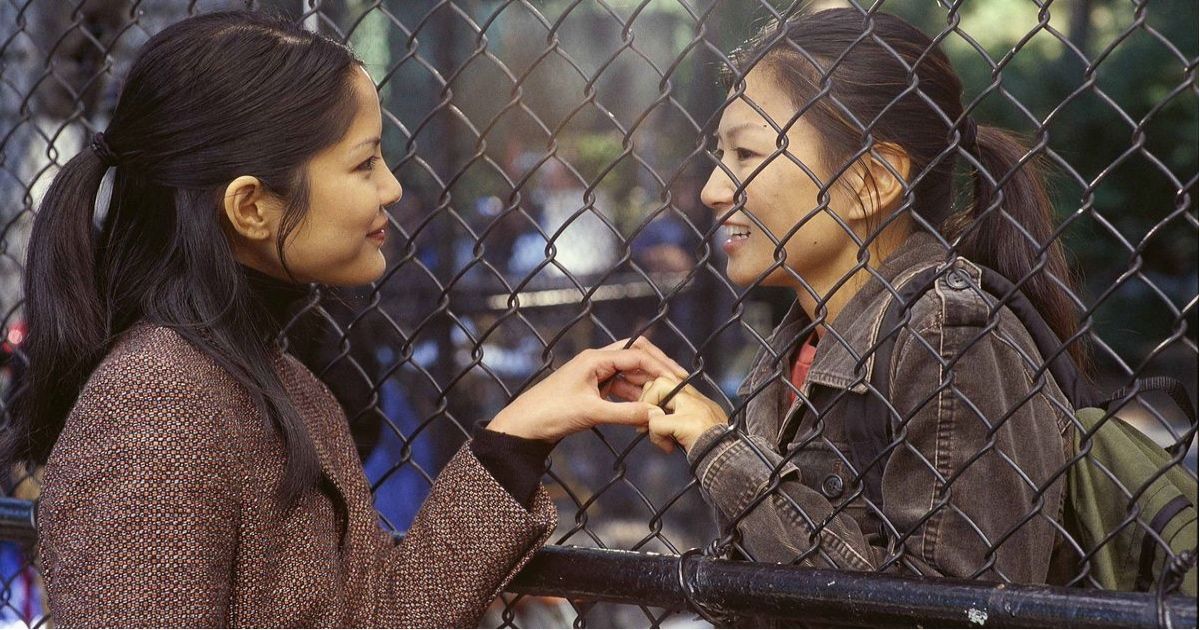 Michelle Krusiec as Wil and Lynn Chen as Vivian in Saving Face