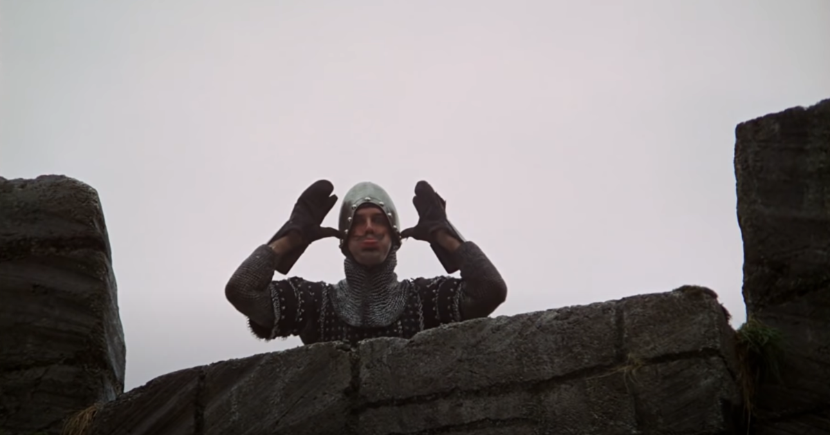 John Cleese's French Taunter in Monty Python and the Holy Grail