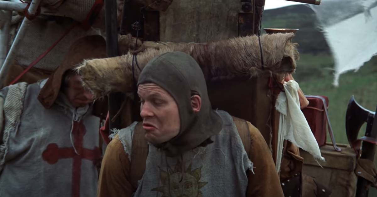 Terry Gilliam in Monty Python and the Holy Grail