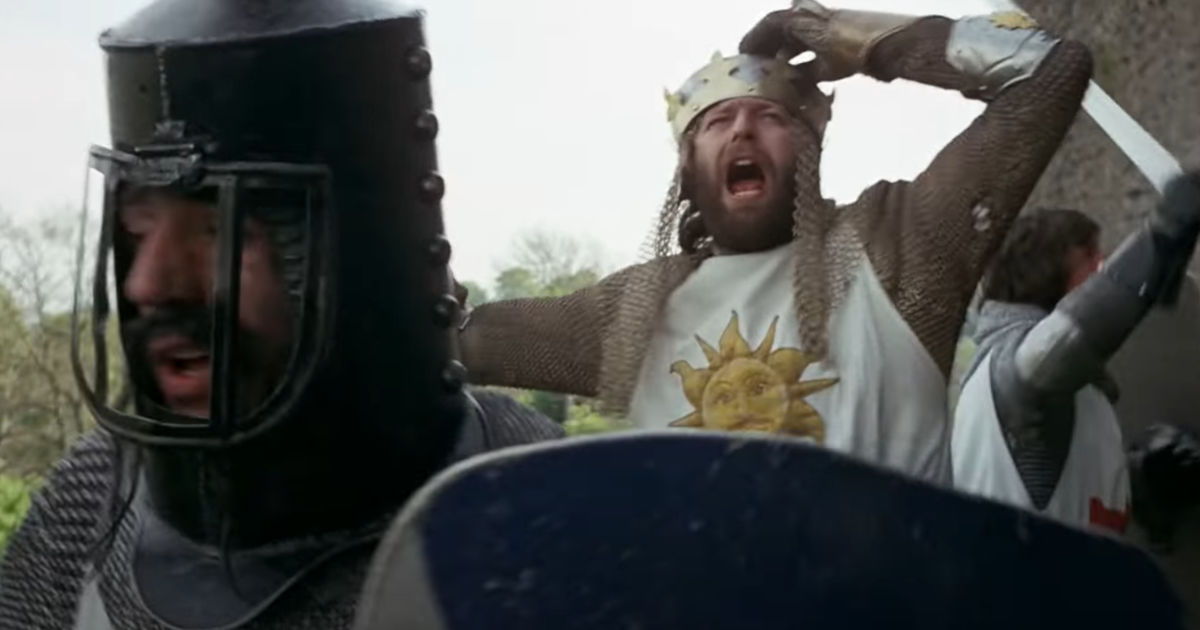 Graham Chapman in Monty Python and the Holy Grail