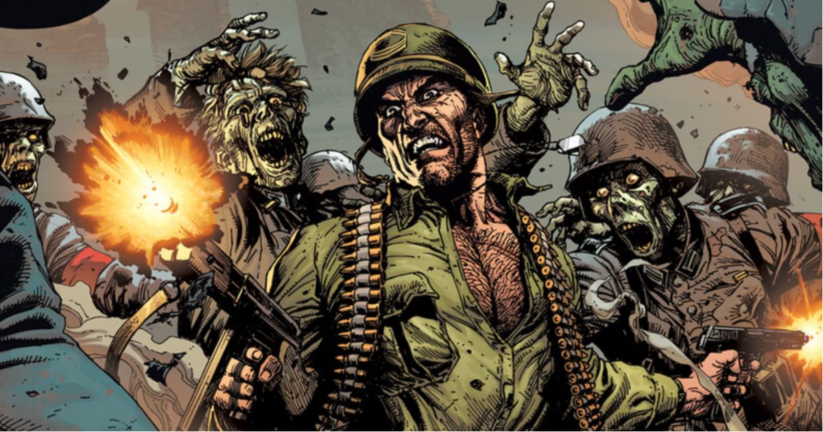 Sgt Rock vs. the army of the dead
